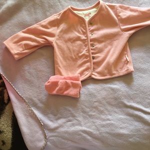 Nice coat with sock for new born